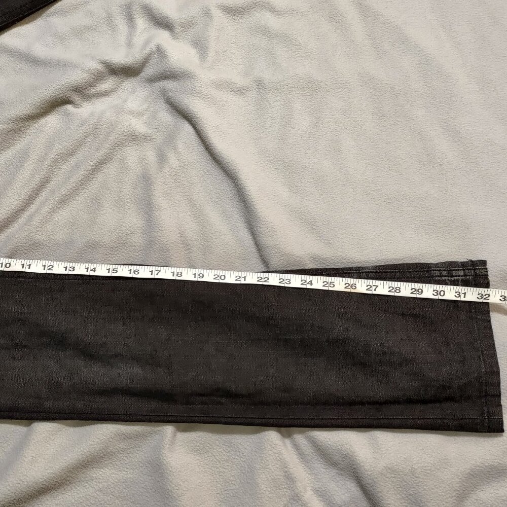 Crate "The Sally" Denim Jeans Selvedge Slim Fit Gray 32 X 32 Made in USA - Picture 8 of 12